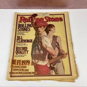 Vintage Rolling Stone Magazine Mick Jagger Keith Richard September 7, 1978
